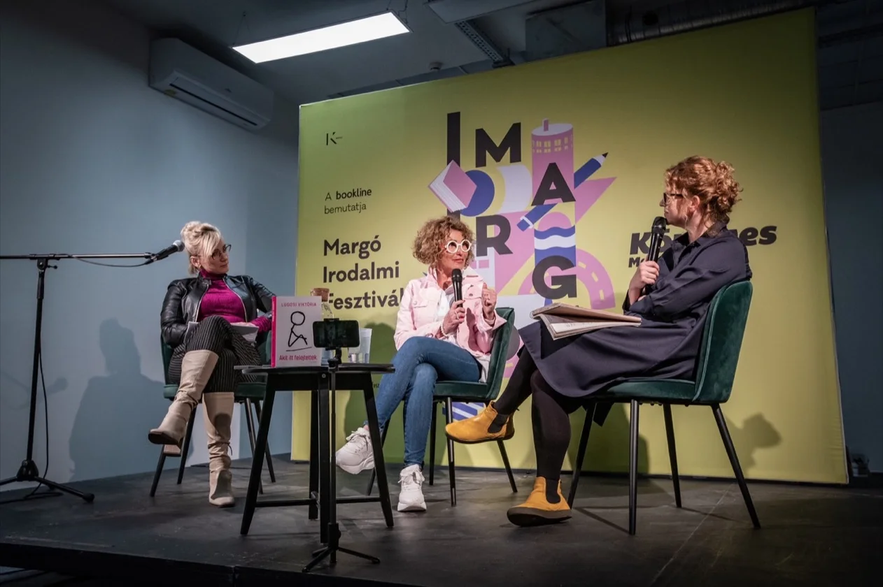 Book launch at the Margó Literary Festival