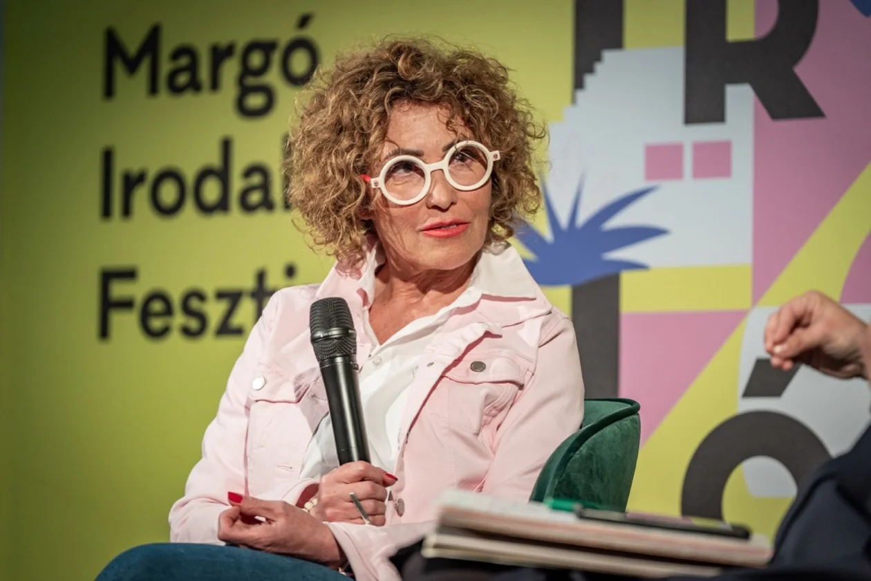 Viktória Lugosi at the Margó Literary Festival